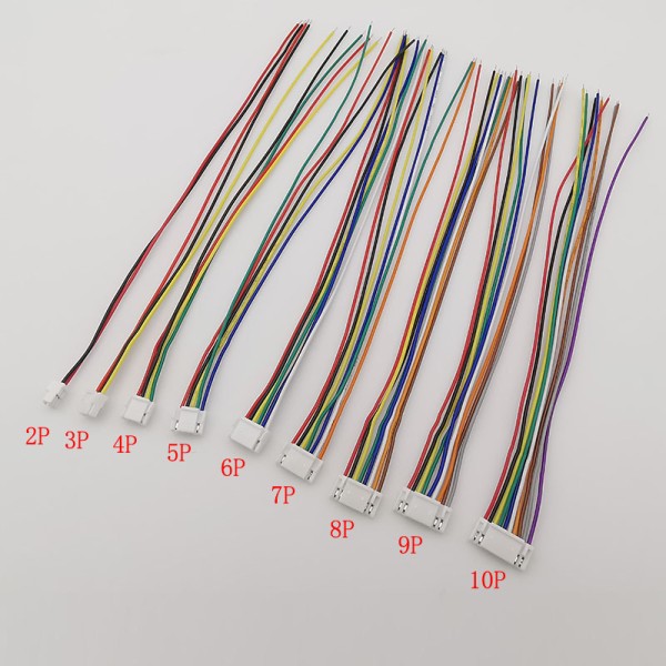 미니 소형 마이크로 JST GH 1.25mm 피치 수 플러그 와이어 케이블 커넥터 싱글 헤드 15cm 전자 28AWG 2 핀 12,800원