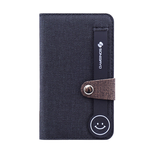 손이가요 휴대폰 지갑 부착형 그립 거치대 홀더플립카드, 1개, 블랙 11,900원