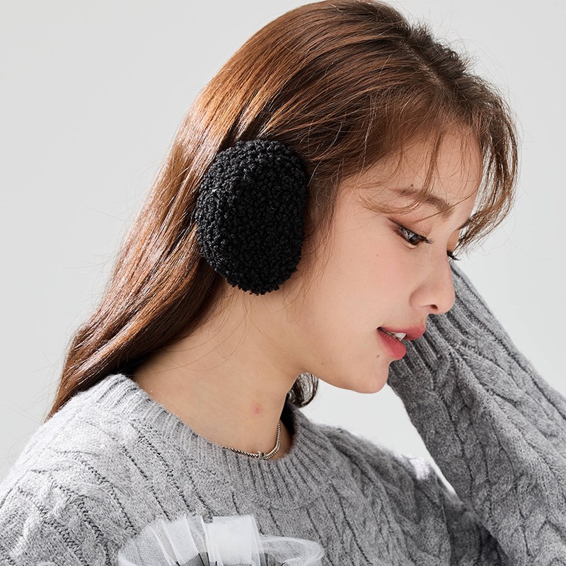 팬시온 뽀글이 똑딱이 귀마개 이어머프 끈없는 귀마개 양털 분리형 귀도리 4,900원