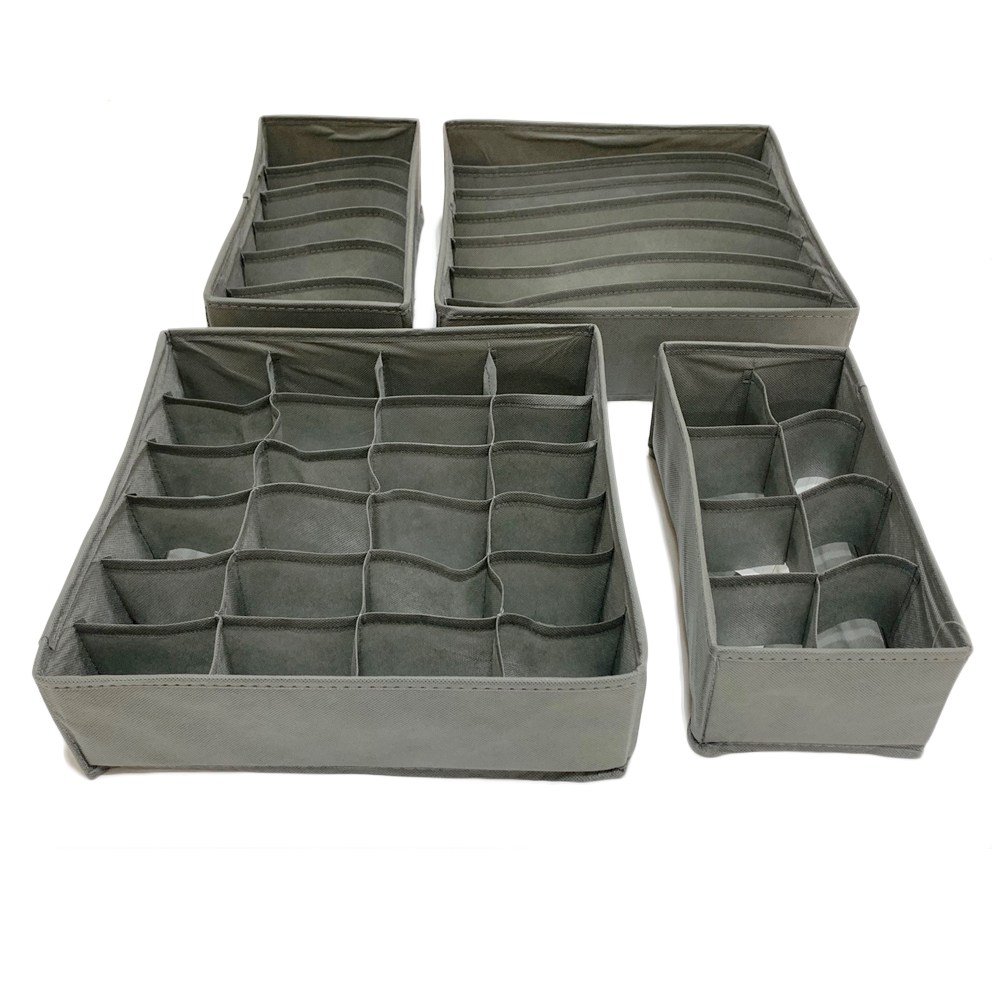 두트링 속옷정리함 속옷보관함 양말정리함 양말보관함 4종 세트, 그레이 4종세트, 1개 9,900원