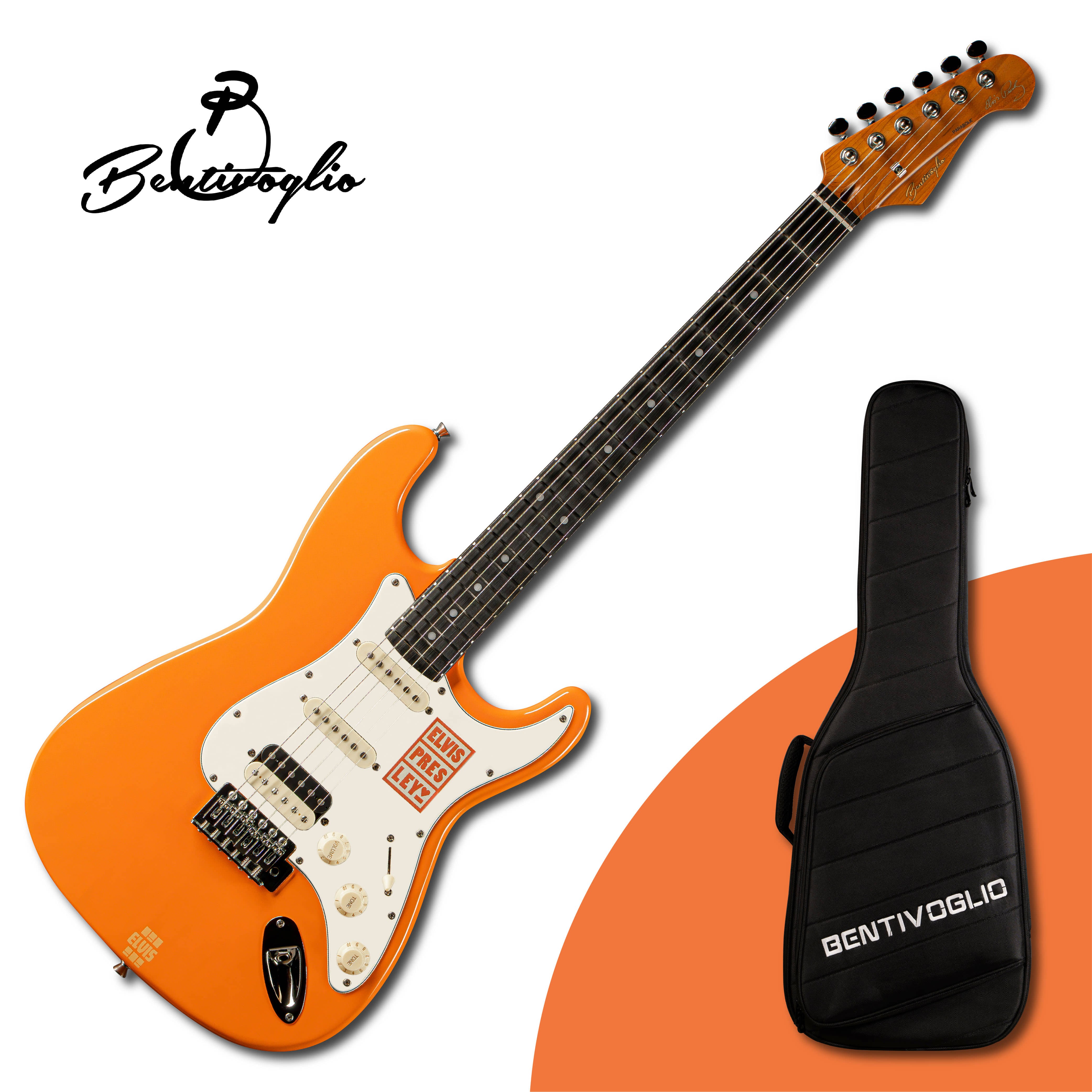 벤티볼리오 엘비스 프레슬리 시그니처 일렉기타 ES200H CO 코랄 오렌지, 1개 309,000원