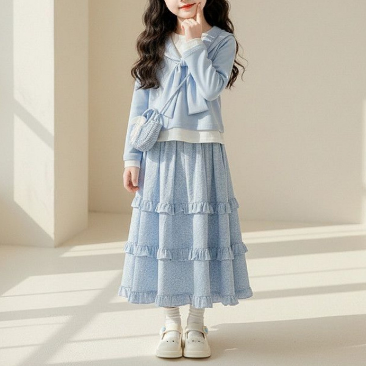 해피유통 여아 봄가을 아우터와 롱스커트 시원한 귀여운 디자인디자인14세 이상 35,220원