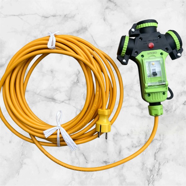 신성 2.5SQ 전기선 리드선 연장선 작업선 고용량연장선 캠핑용전선 방우형 멀티콘센트 98,000원