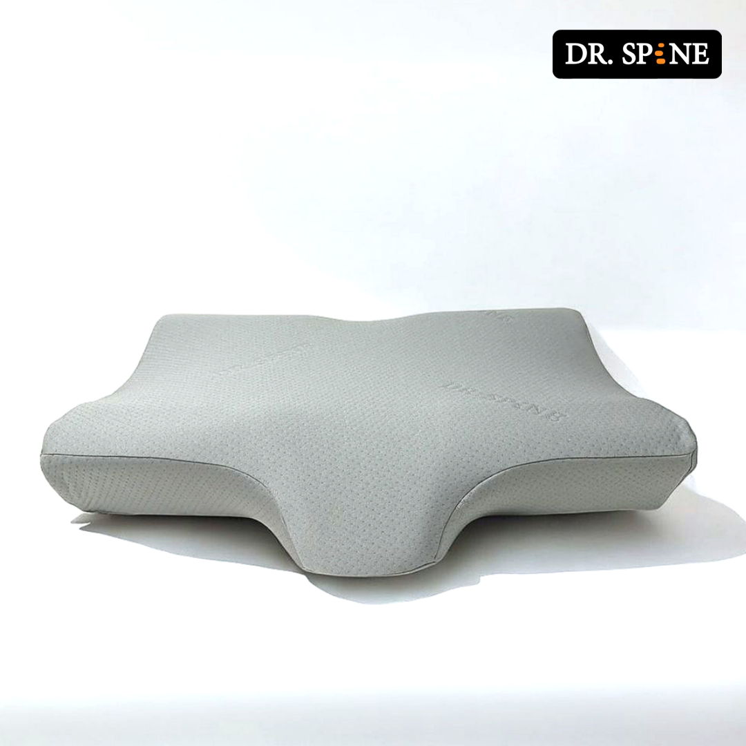 닥터스파인 경추베개 낮은 목디스크 일자목 거북목 코골이 목이편한 어깨편한 수면 배게, 1개, 그레이N 89,000원