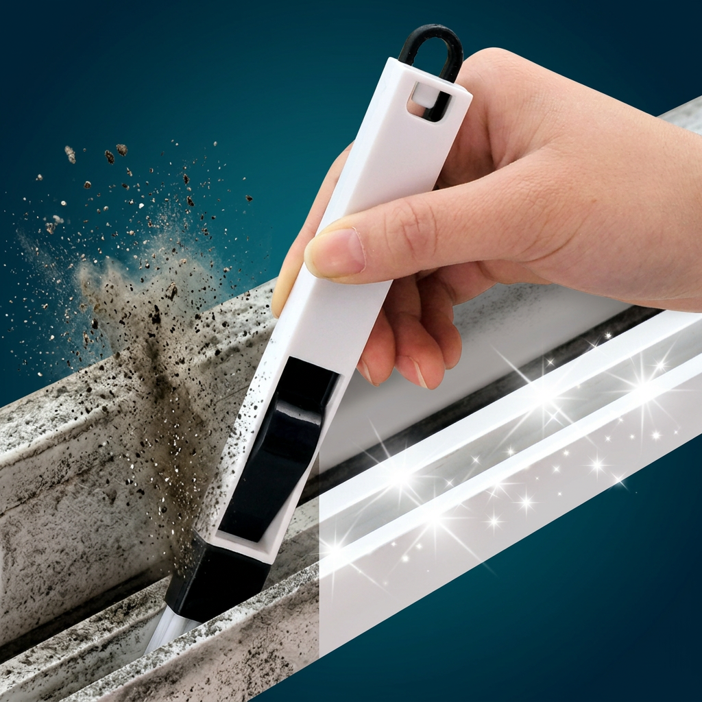 피앤에스 1+1+1 틈새 브러쉬 3개 창틀 욕실 줄눈 키보드 주방 청소솔, 1세트, 블랙(3개) 7,900원