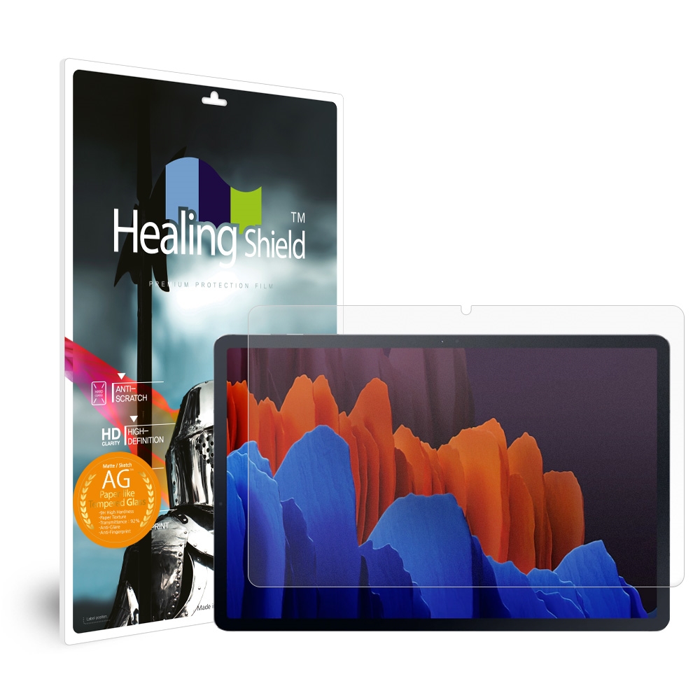 힐링쉴드 하이엔드 종이질감 강화유리 태블릿 액정보호필름, 단일색상, 1개 26,520원