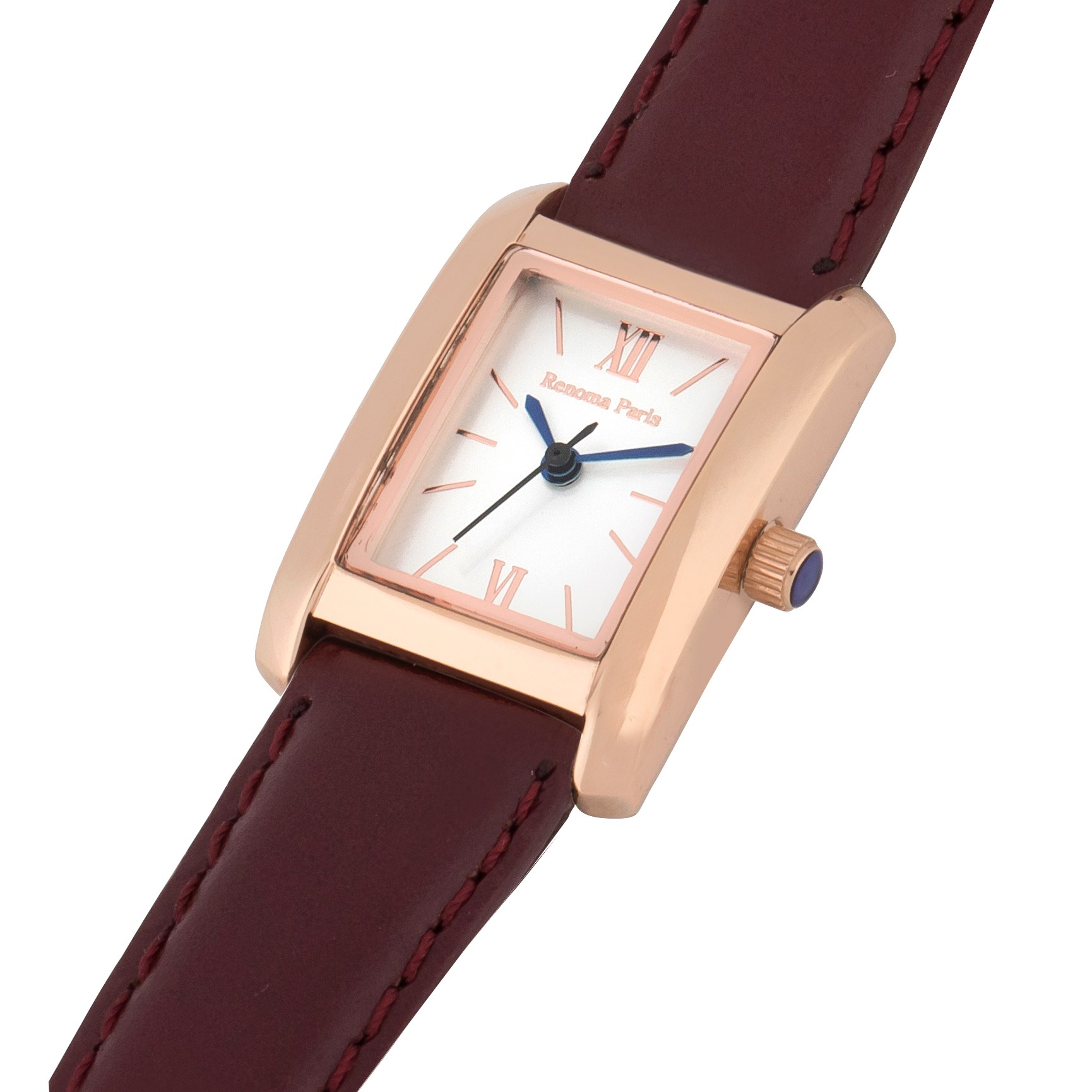 renoma 레노마 바 로마자 사각 스퀘어 여성 가죽시계 RE540 29,000원