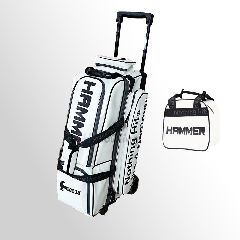 햄머 3볼 슬림 신형 볼링백 볼링가방 롤러백 (원볼백증정) 170,000원