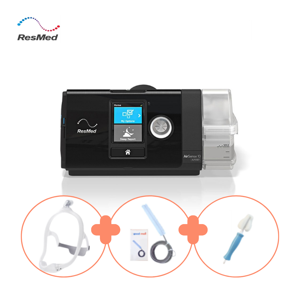 레즈메드 양압기 에어센스10 4G 코골이 수면무호흡증 자동양압기 ResMed AirSense10 AutoSet (모바일 전송가능), 1개 1,400,000원
