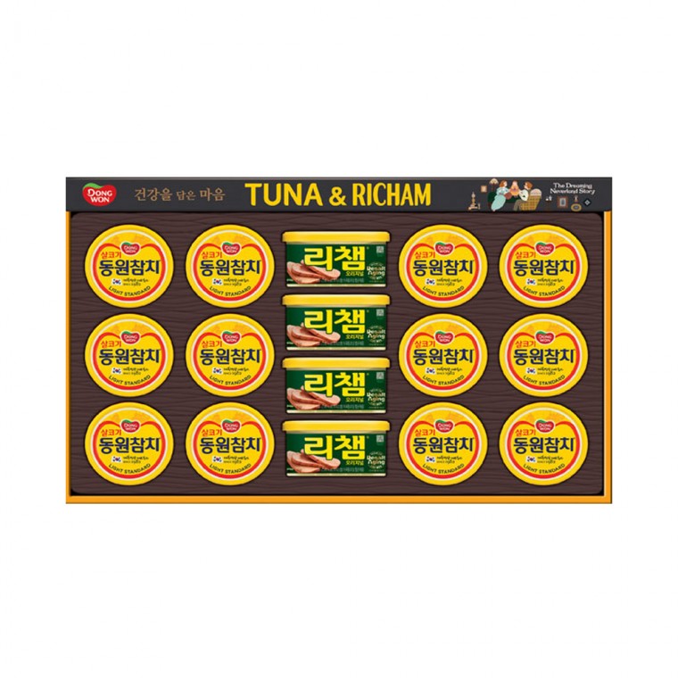 L동원 튜나리챔 100호 4세트입 참치 리챔 명절 선물세트 270,100원