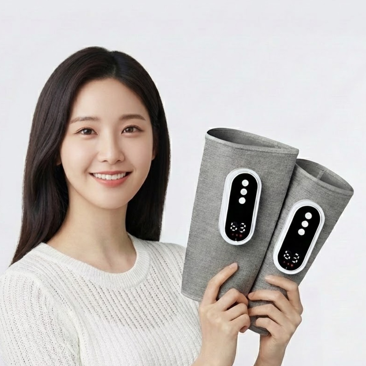 체블스 풀리요 다리 마사지기 공기압 에어 괄사, 그레이(Gray) 31,900원