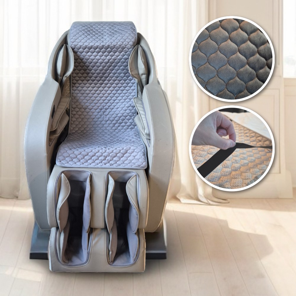 커버무드 촉감좋은 안마의자 커버 맞춤제작 바디프랜드 코지마 휴테크 호환가능, 1개, 그레이 37,800원