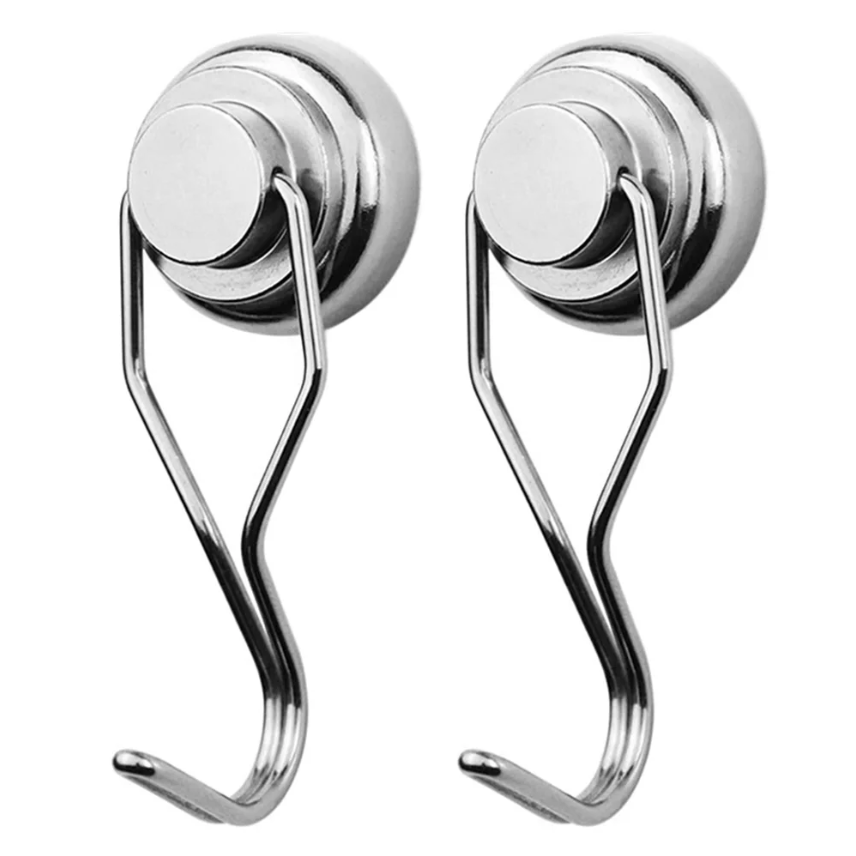 마니코 초강력 네오디움 고리자석 360도 회전형 후크 25mm 10,500원