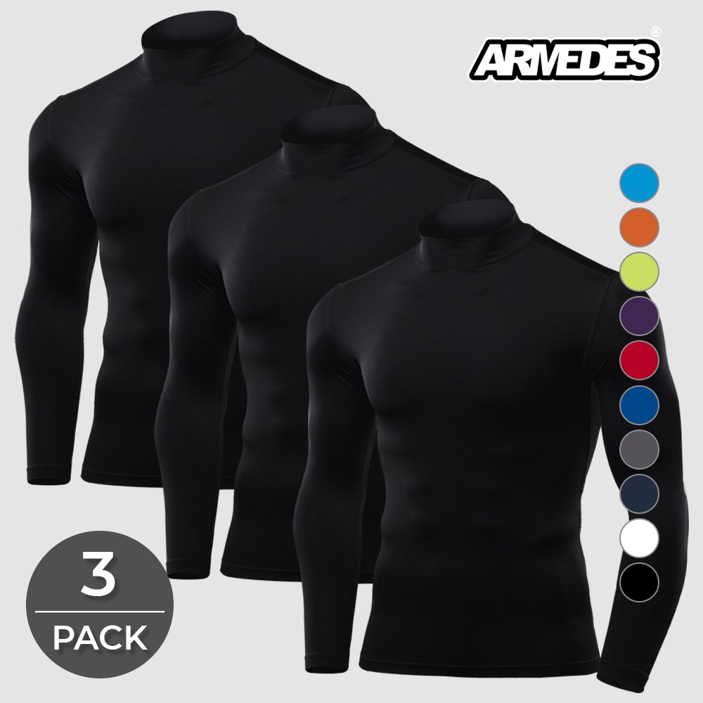 아르메데스 언더레이어 쿨티셔츠 베이스레이어 컴프레션 테크핏 터틀긴팔 3매 19,900원