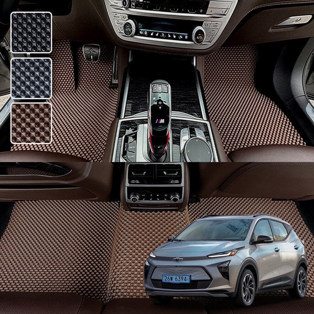 DXSOAUTO 볼트EUV 전용 3D 엠보싱 차세대 고무매트 1열2열 세트, 블랙, 280_3 볼트 EUV 59,000원