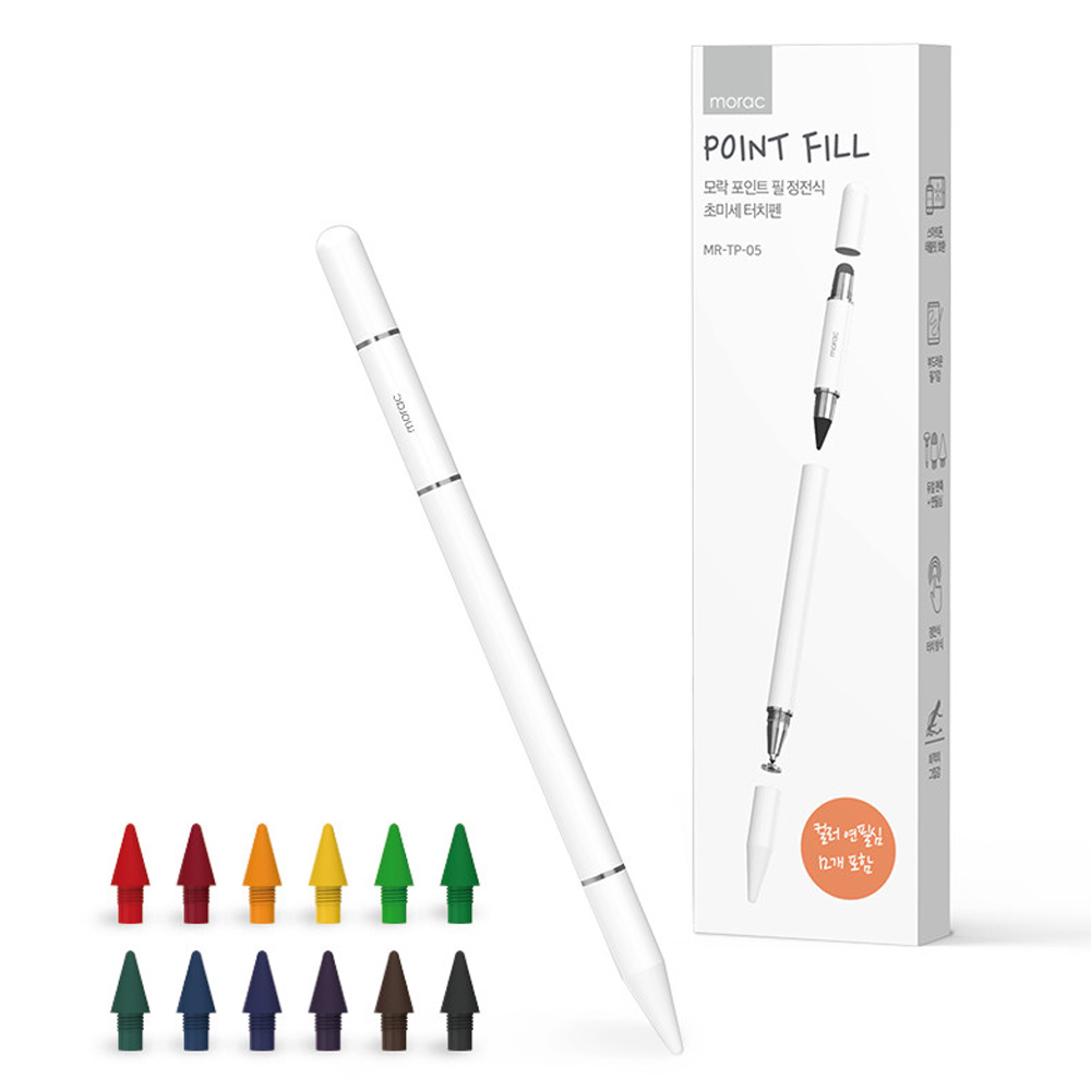 모락 포인트 필 정전식 초미세 터치펜 MR-TP-05 13,760원