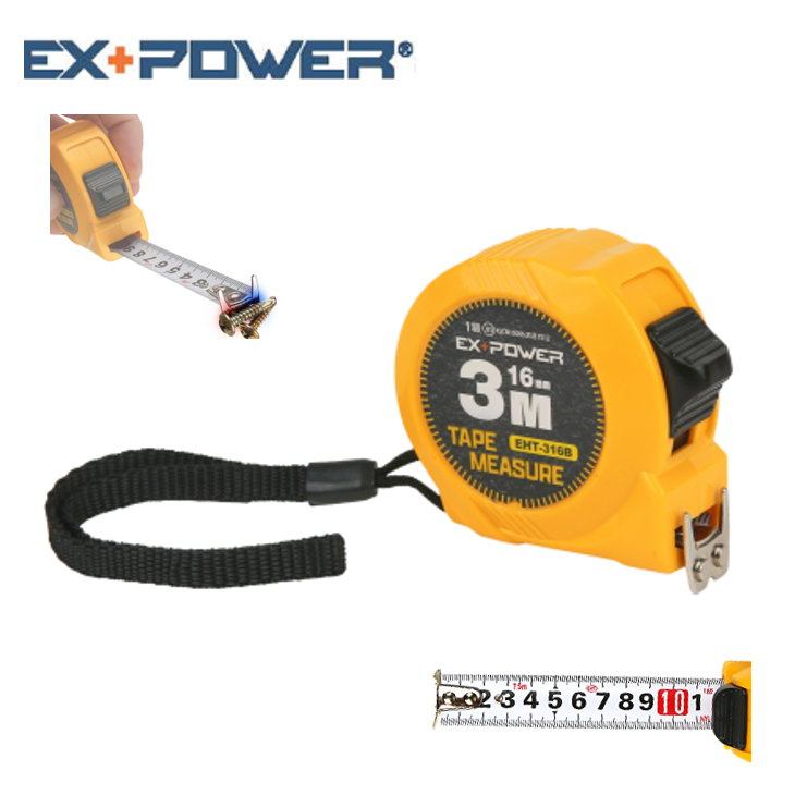 [이엑스파워] 자동줄자 EHT-316B (3m x 16mm) EX-POWER 6,560원
