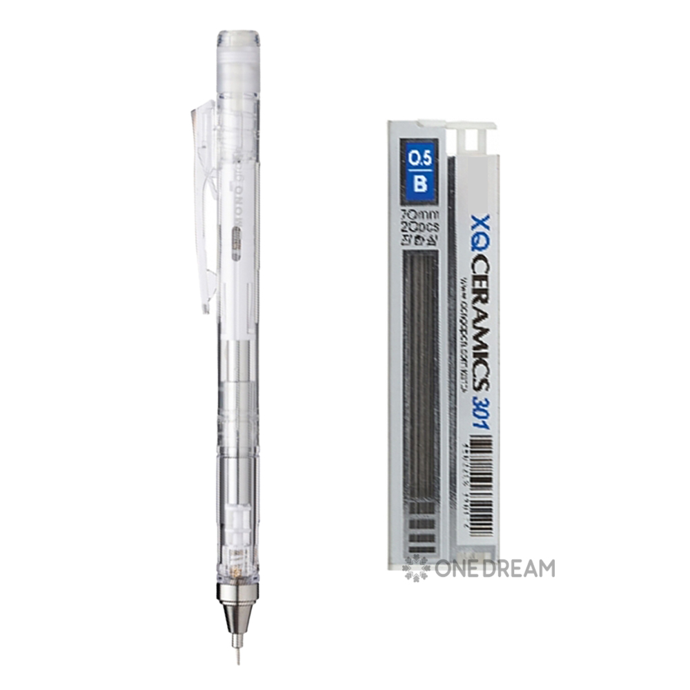 [원드림]톰보 모노그래프 클리어 매트 샤프 0.5mm 샤프심 0.5mm B 7,800원