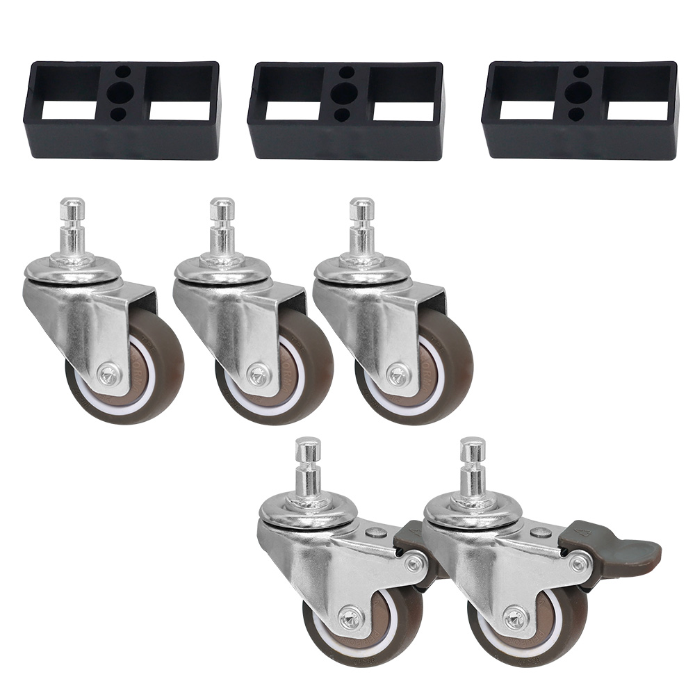 21세기트랜드 조립식 텃밭 화분 부품 바퀴세트( 2칸추가연장철바퀴세트 ) 텃밭 구매시에만 구매해주세요 12,000원