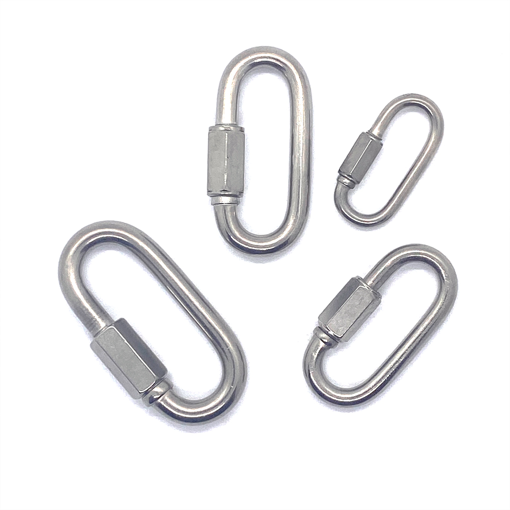 리우툴 스텐 퀵링크 비너 잠금장치 연결고리 강철 등산고리 1,870원