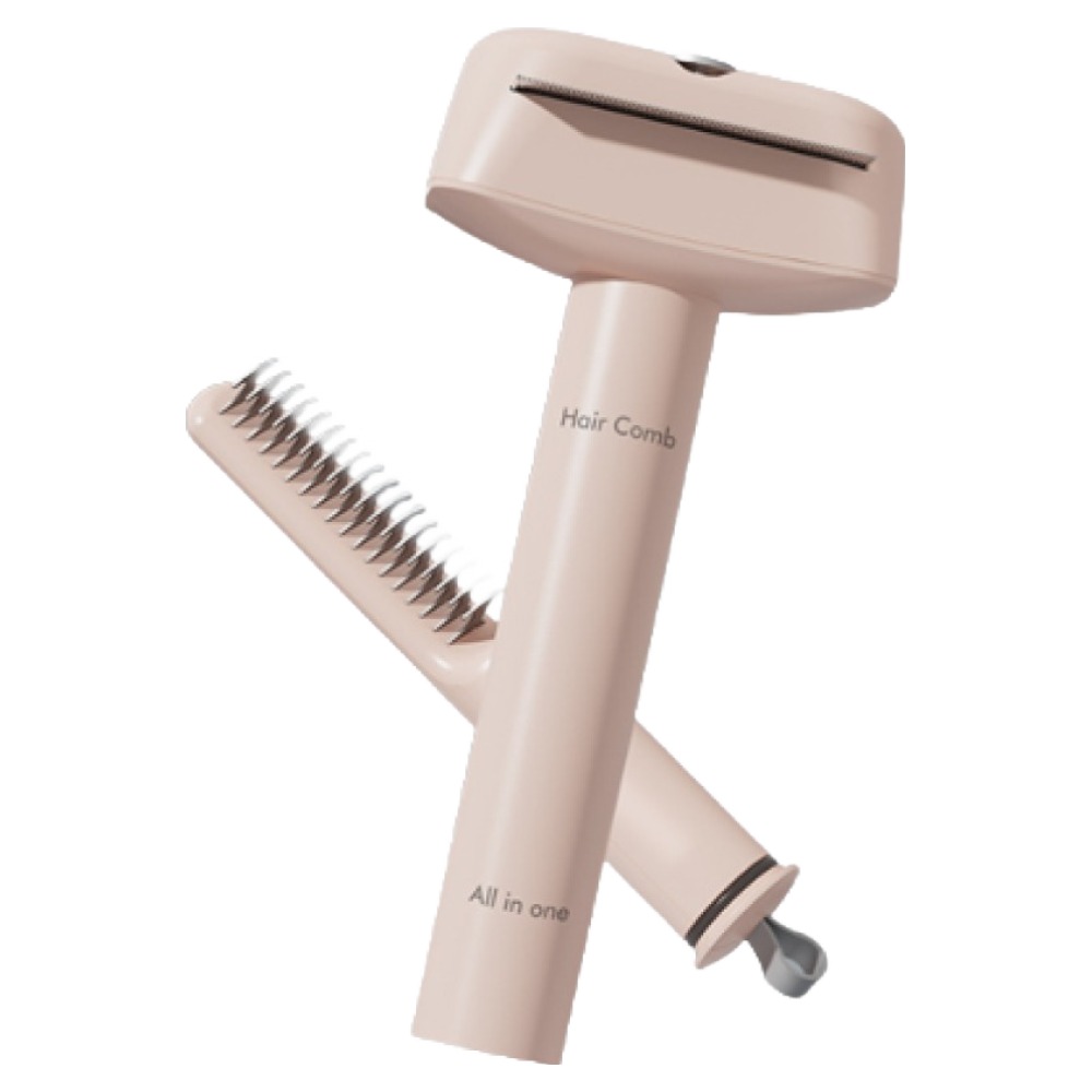 바오스레 반려동물 프리미엄 3 in 1 다용도 브러쉬 9.5 x 19.5 cm, 1개, 라이트핑크 23,360원