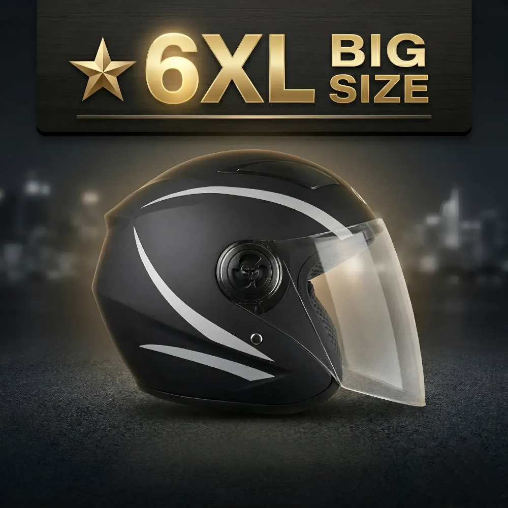 수아파파 빅사이즈 헬멧 XXXXXXL대두 오픈페이스 큰사이즈 배달 EPS 73cm 오토바이 바이크 큰머리 하이바, 무광블랙 49,000원