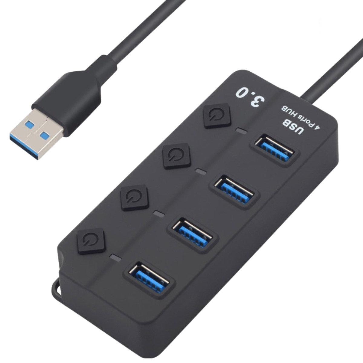 도코니 3.0 USB 허브 4포트, 블랙 USB 3.0, 1개 10,900원