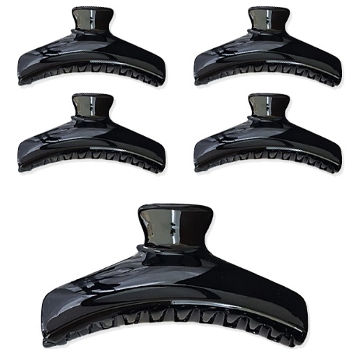 국내제작 5개) 블랙 올림머리 반묶음머리 집게핀 민자집게핀 짱짱한 셀프 머리핀 만들기 부자재 diy 리본공예재료 9,800원