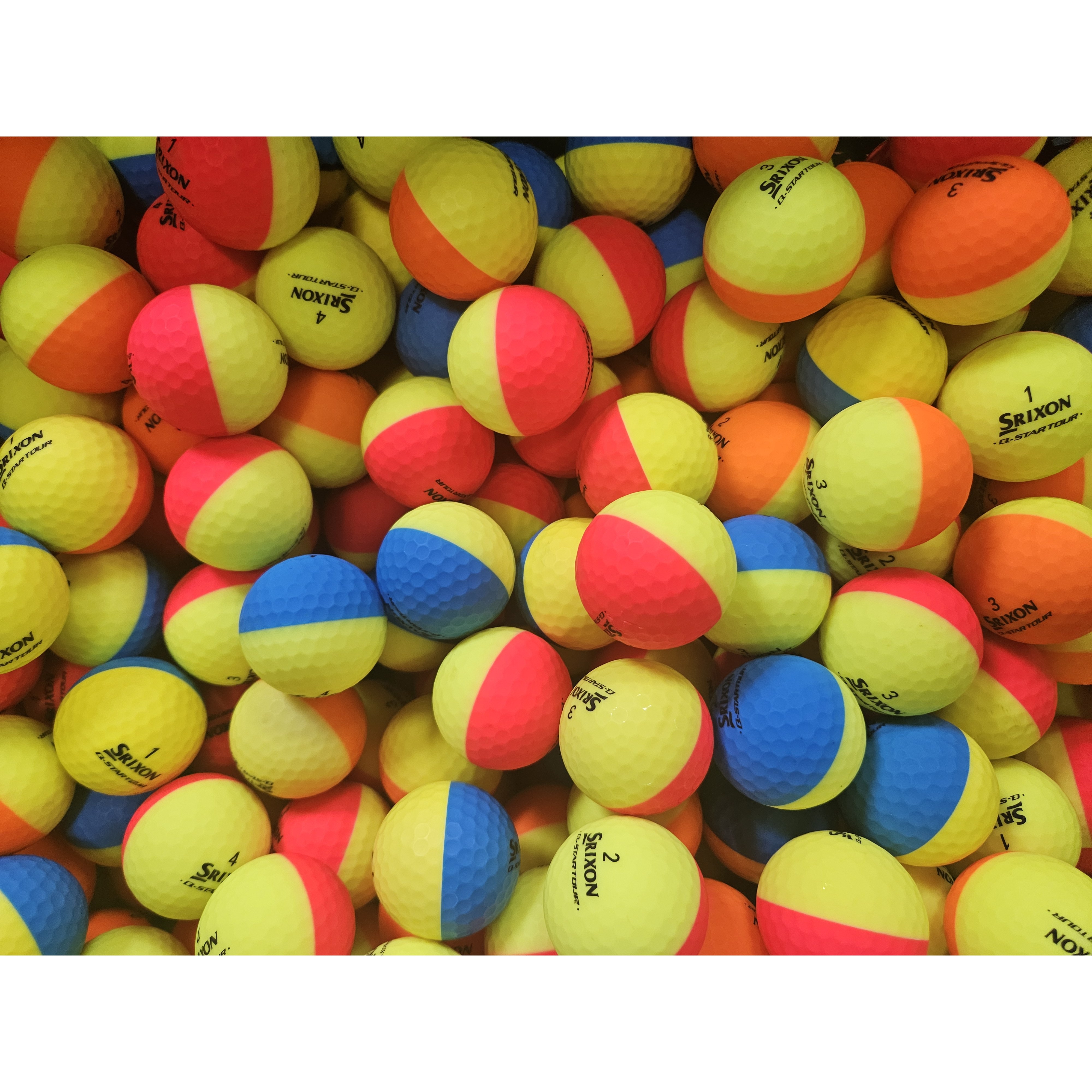 스릭슨 Q 스타반반 로스트볼 A+20개, 컬러혼합, 1개, 20개입 36,000원