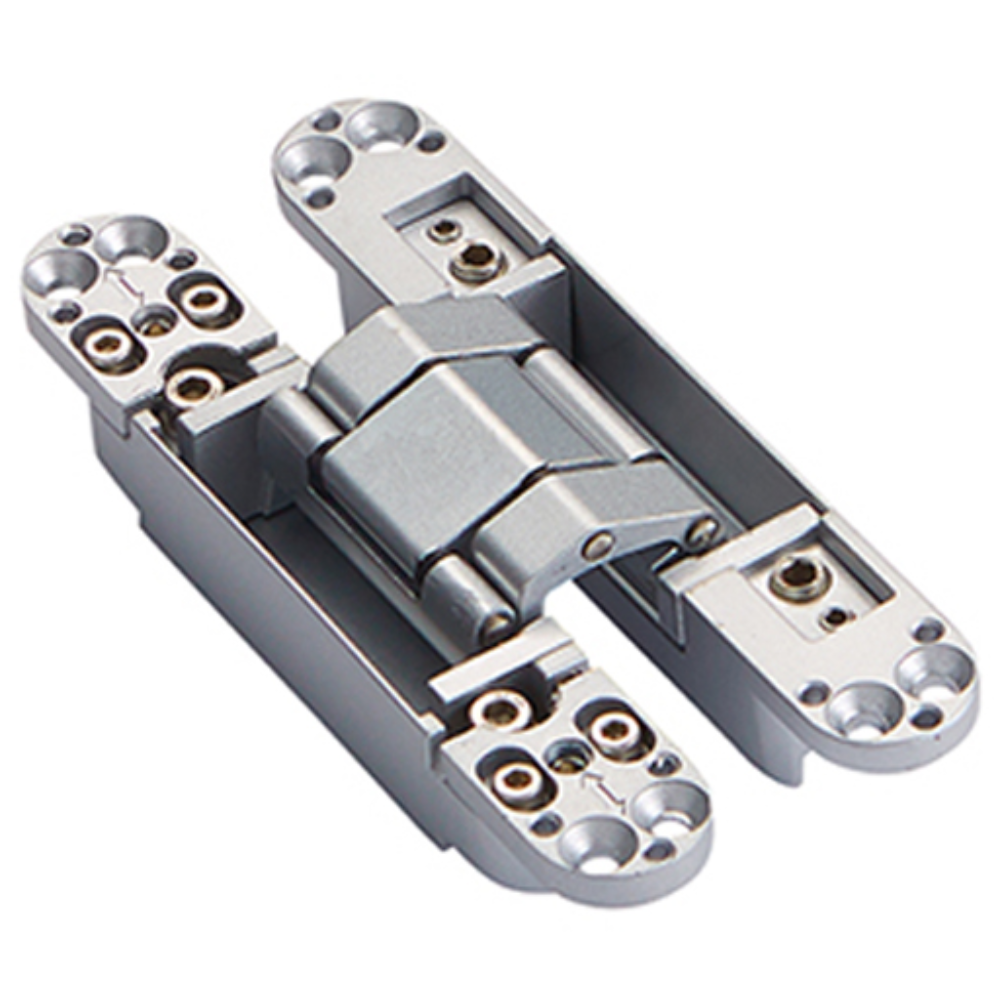 [철물공장] 3D 숨은경첩 히든도어힌지(실버/블랙) 40kg YJ, 실버 27,500원