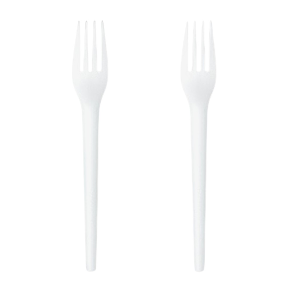 아이엠그리너 생분해 PLA 일회용 포크 화이트 벌크포장 8,250원