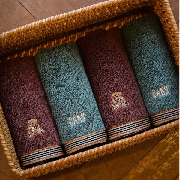 닥스 세면 타올 4p 150g 30수 호텔 수건 집들이 선물 세트 43,000원