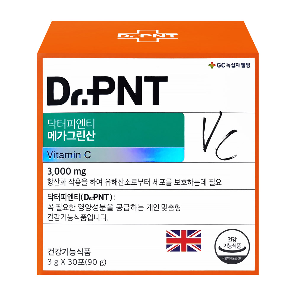 닥터피엔티 메가그린산 비타민C 3000mg 메가도스전용 비타민C, 90g, 1개 11,280원