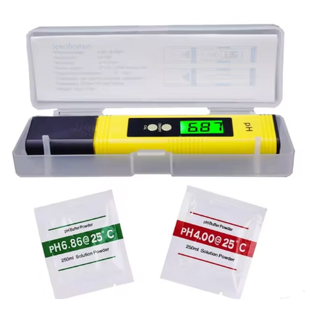 TDS 휴대용 PH 계량기 LCD 디지털 수질 검사기, 수영장 수족관용 자동 보정 테스트 펜, 0-14 물 감지기 11,200원