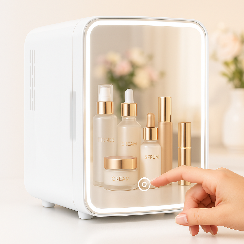 LED거울 미니소형 10L 차량용냉온장고 자동차캠핑 차박 가정용 화장품보관 개인용 마스크팩 저온 냉장 150,000원