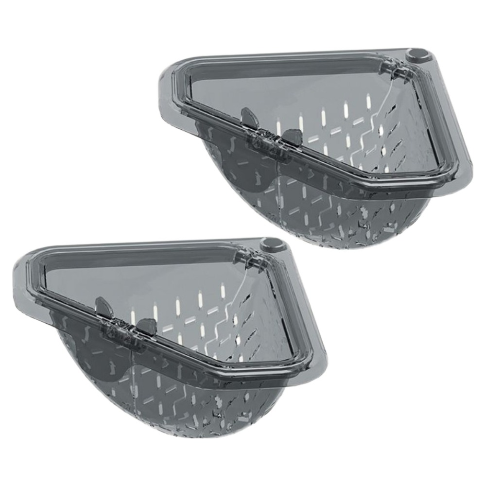 라임리빙 자석고정 싱크대 음식물 쓰레기 거름 물빠짐 바구니, 그레이, 2개 13,900원