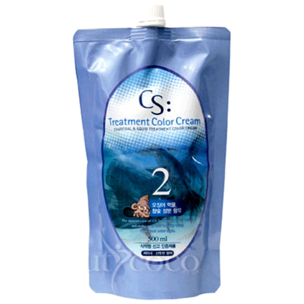 CS 트리트먼트 컬러 크림 오징어먹물 2제, 1개 4,300원