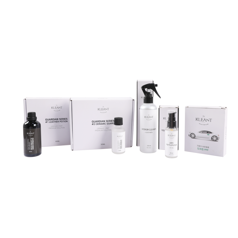 클렌트 자동차 유리막 코팅 가죽 코팅제 유리발수코팅제 차량 관리용품 5종 세트(고급형) 113,900원