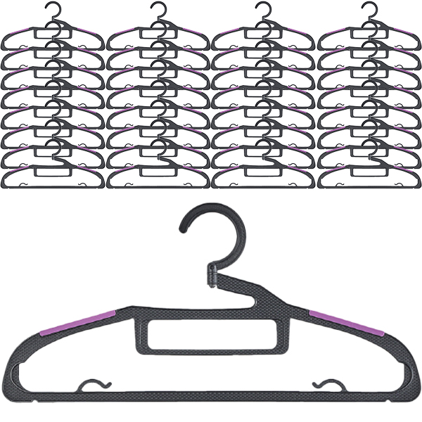 보네르 고리회전 논슬립 옷걸이, 50개, 퍼플 10,960원