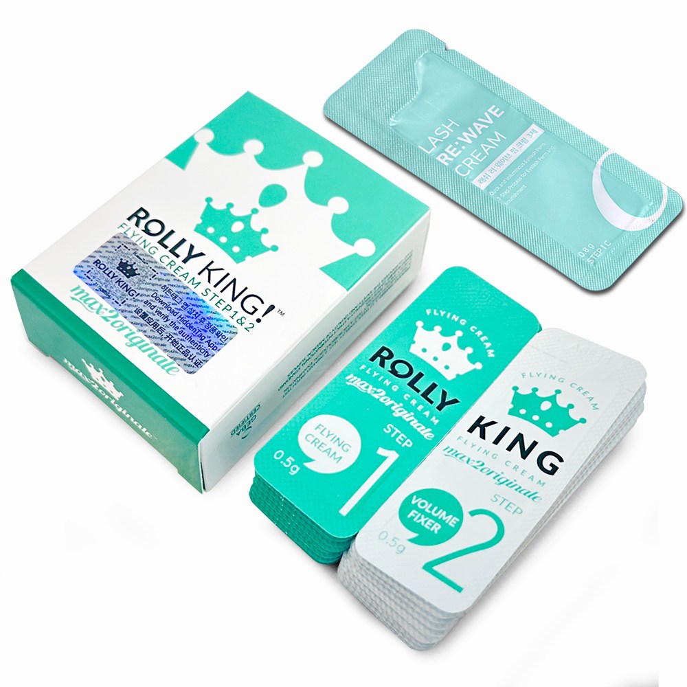 롤리킹 속눈썹펌제 브로우리프팅 크림 3제 트리트먼트 구성 18,000원