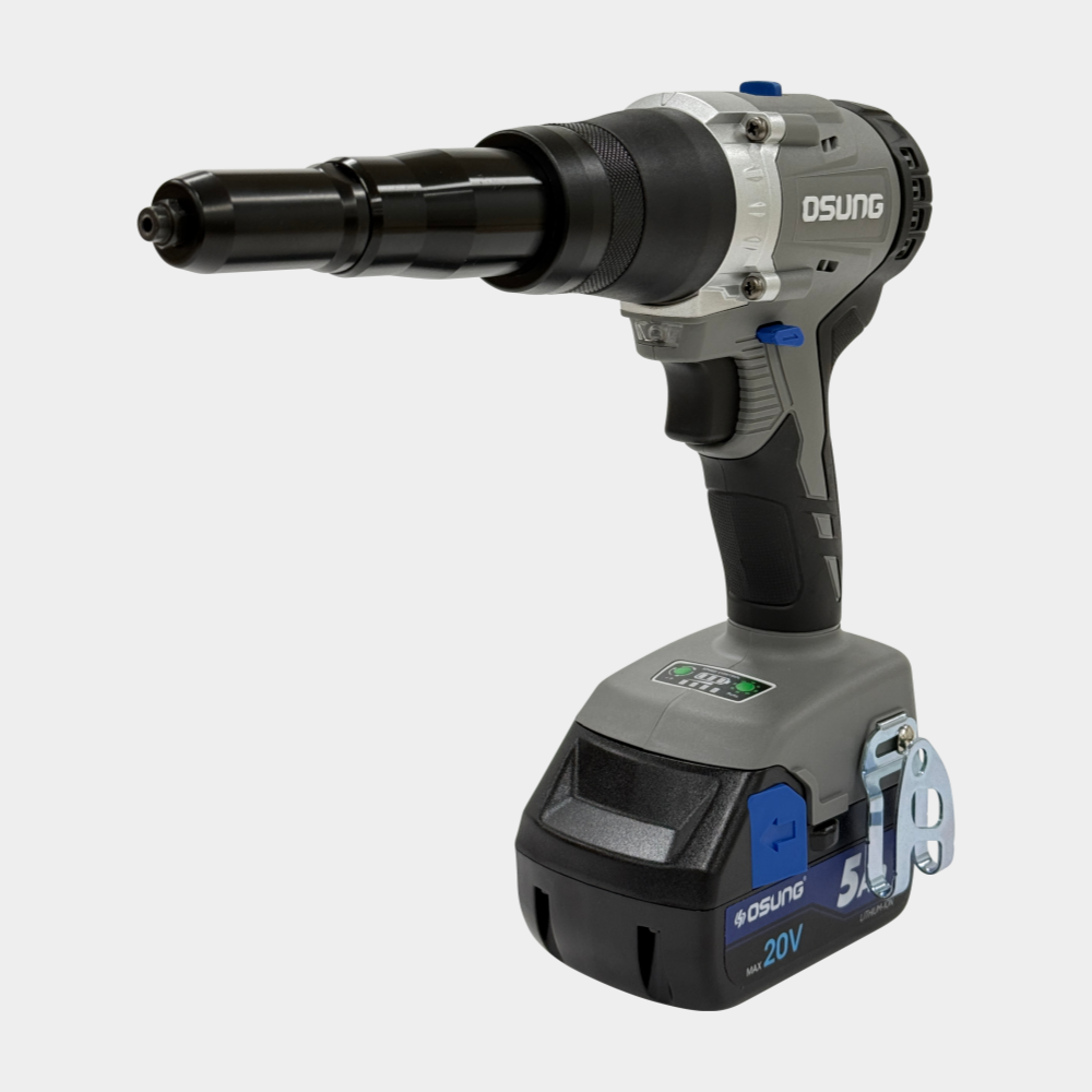 오성 OSUNG OCR-2014BL MAX 20V 배터리용량 5.0Ah 충전 리벳건 세트, 1개 440,000원