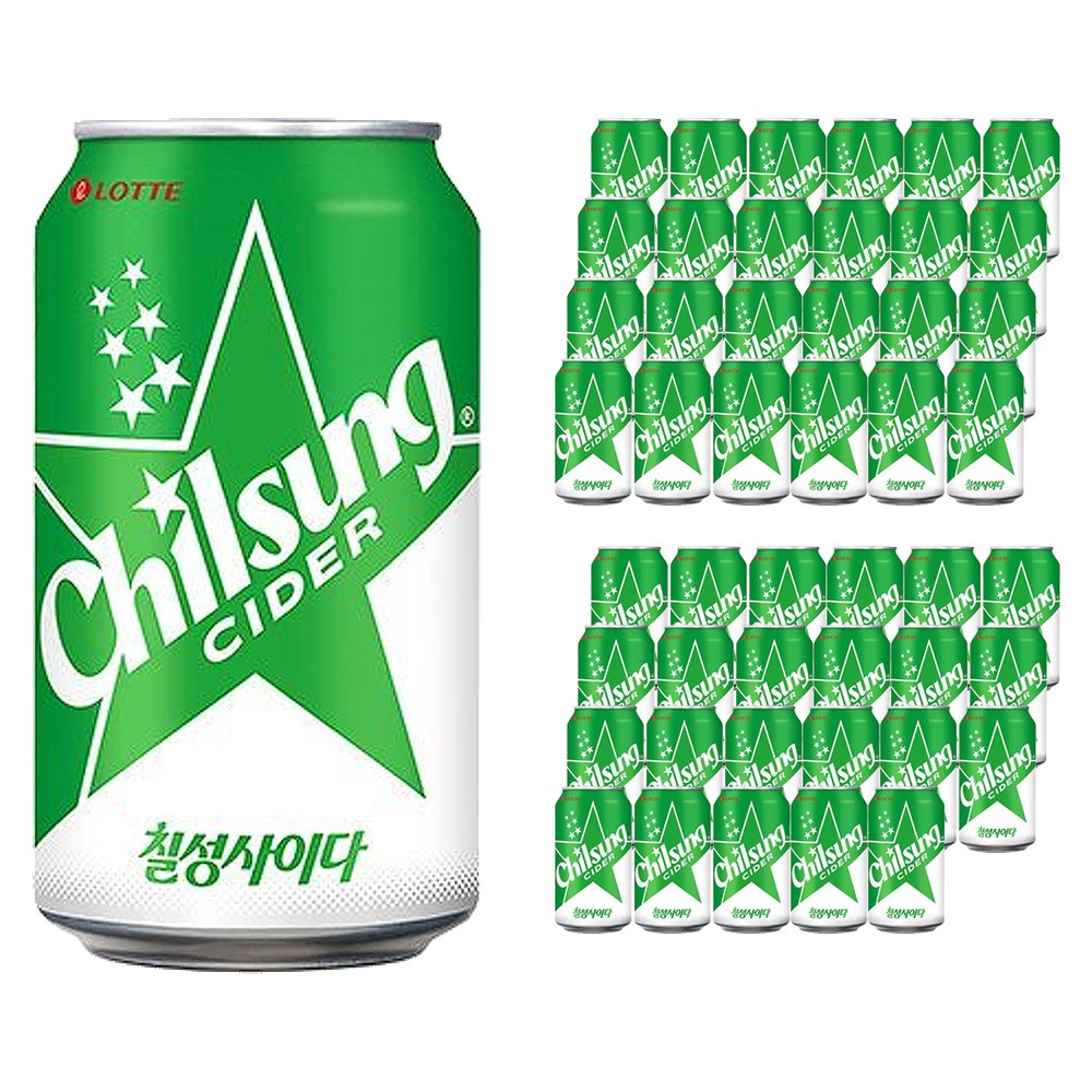 롯데 칠성사이다 캔 27,600원