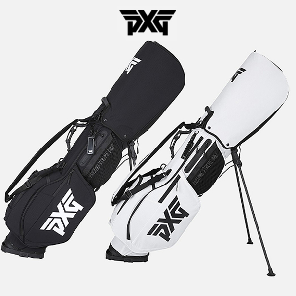 PXG 8 매시드 라이트 웨이트 스탠드백 골프백 MESHED LIGHT WEIGHT, 블랙 419,000원