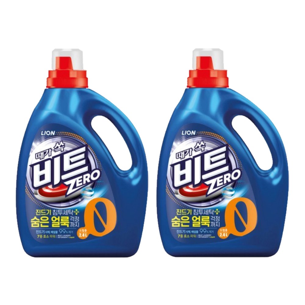 CJ라이온 때가 쏙 비트 제로 드럼용 용기 세탁세제 19,990원