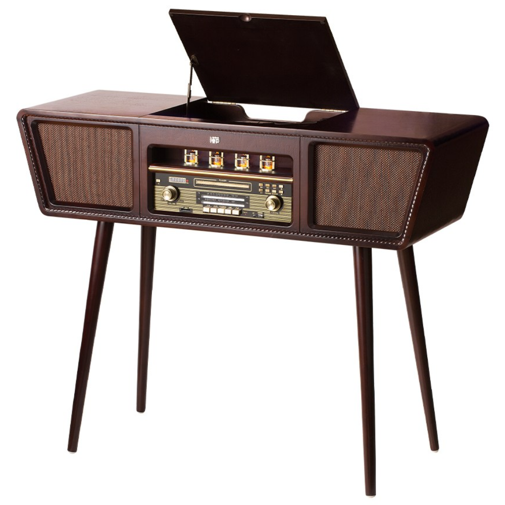 아이이피 i9100V 진공관 엔틱오디오 턴테이블 블루투스 CD 카세트테이프 549,000원