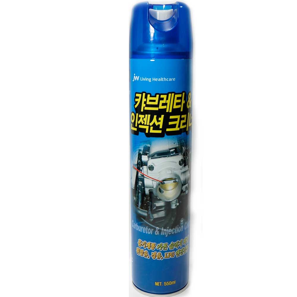 JW 중외 캬브레타 크리너 흡기계통 세정제 인젝션 세척제, 1개, 현재가 3,650원