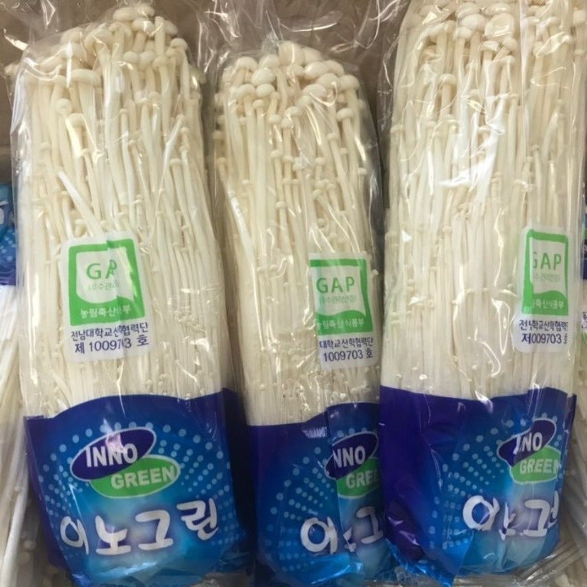 바르다야채 영양 팽이버섯 10봉, 17봉, 34봉(1박스)-우수농산물인증, 10개 9,900원