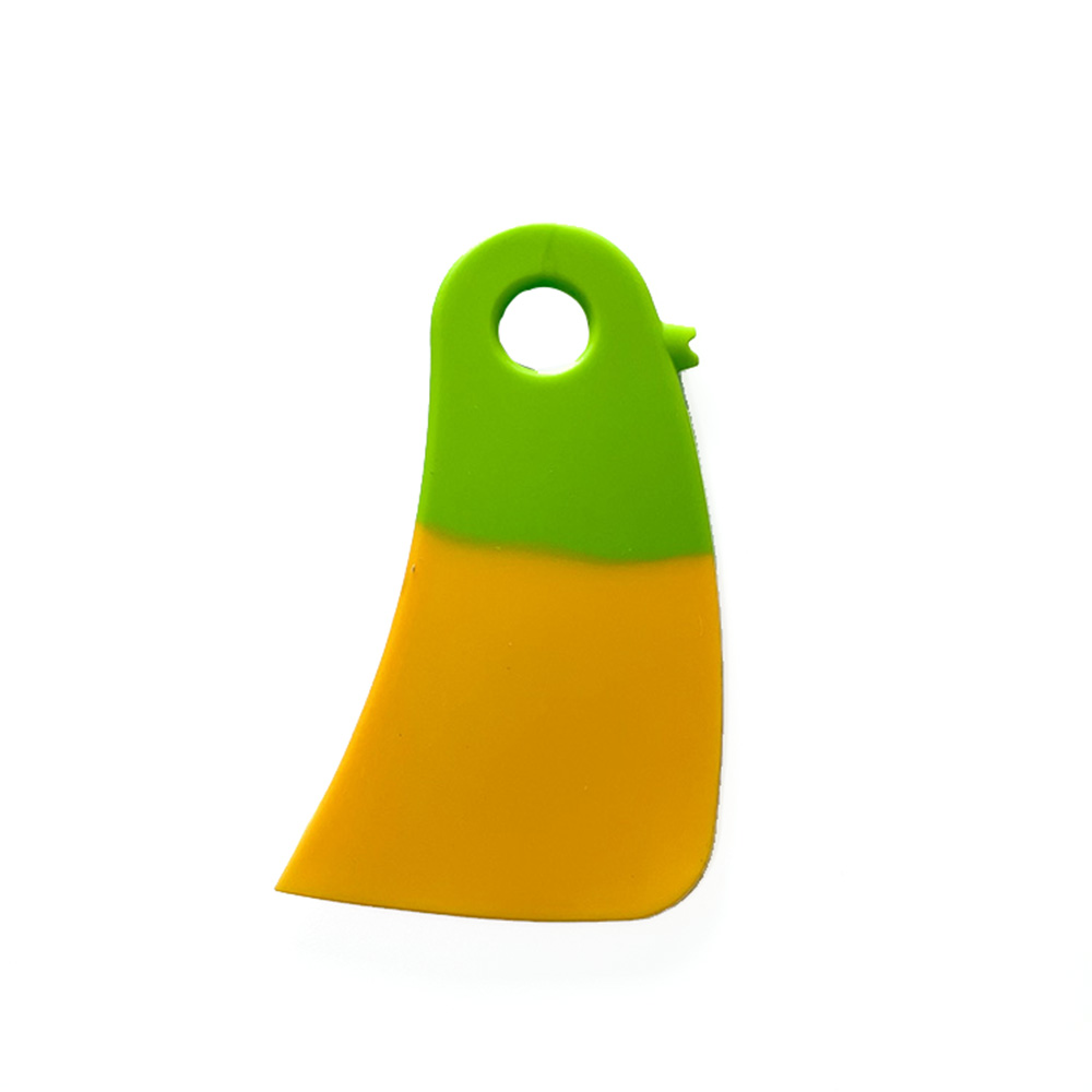 파미레 실리콘 참새 스크래퍼 주걱, 그린/옐로우, 1개 5,500원