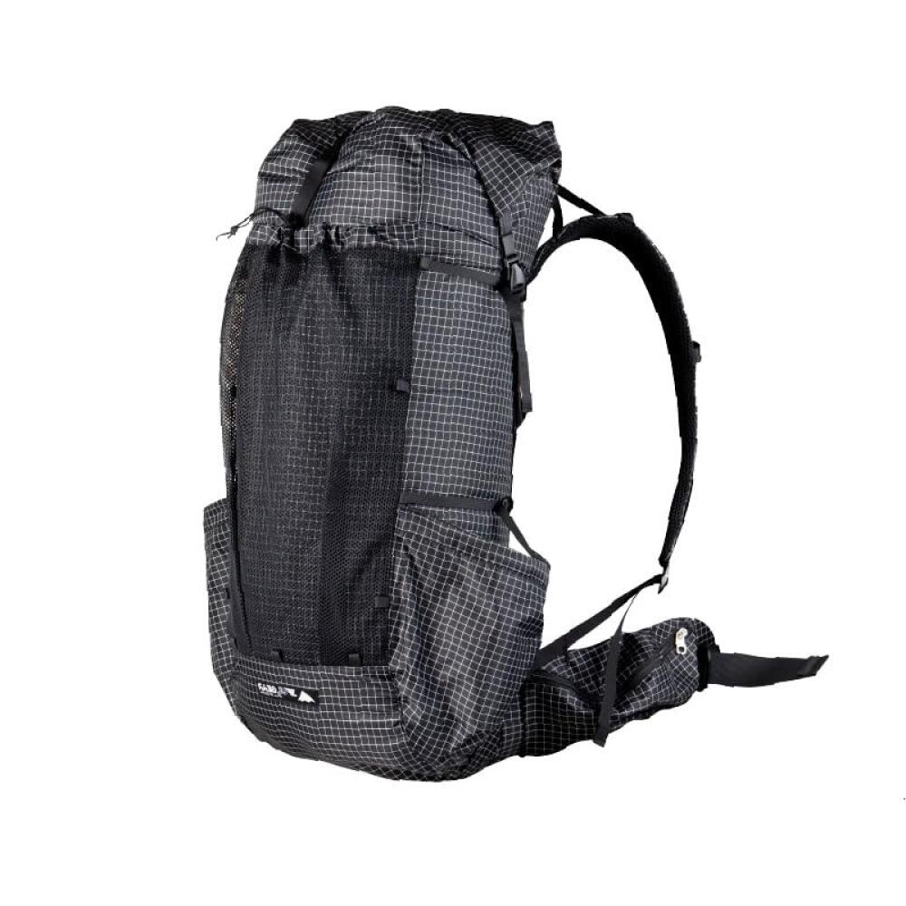 Windhike 3F UL GEAR 56L 초경량 하이킹 백팩, 백팩용, 통기성 있는 내마모성, 찢어짐 방지 및 방수 백팩 남성 여성용 (블랙 프로) 288,100원