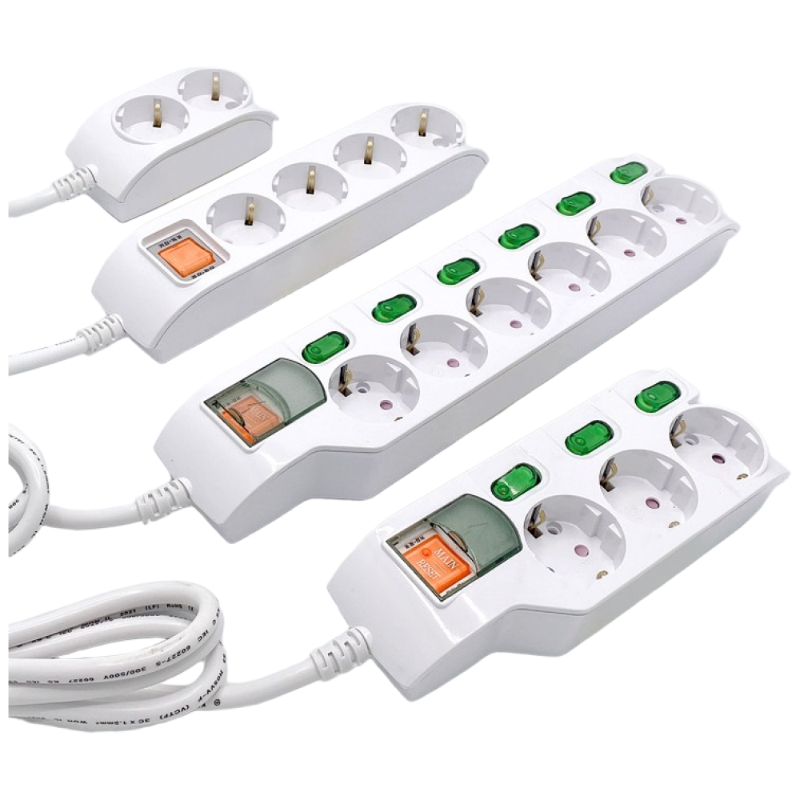 일신전기 일반 접지형 메인 개별 스위치형 멀티코드 멀티탭 1구 2구 3구 4구 5구 6구, 5m, 1개 10,800원